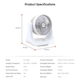 Europace EJF 398S | EJF398S Jet Turbine Fan 9 Inch