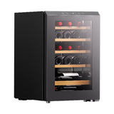 Mayer MMWC20BCS Wine Chiller Triple Glass with Anti-UV 20 Bottles