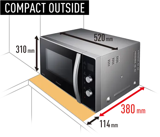 Panasonic NN-CD565B Microwave + Convection Oven 27L