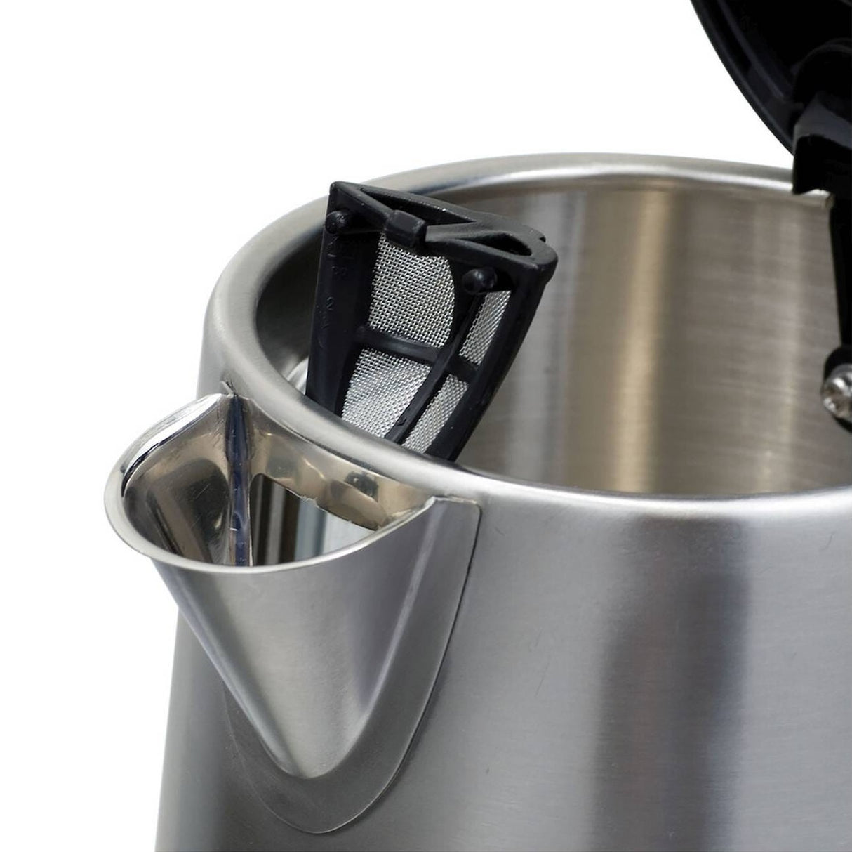 Kenwood JKM076 Atom Kettle Brushed stainless steel with black trim 0.5L