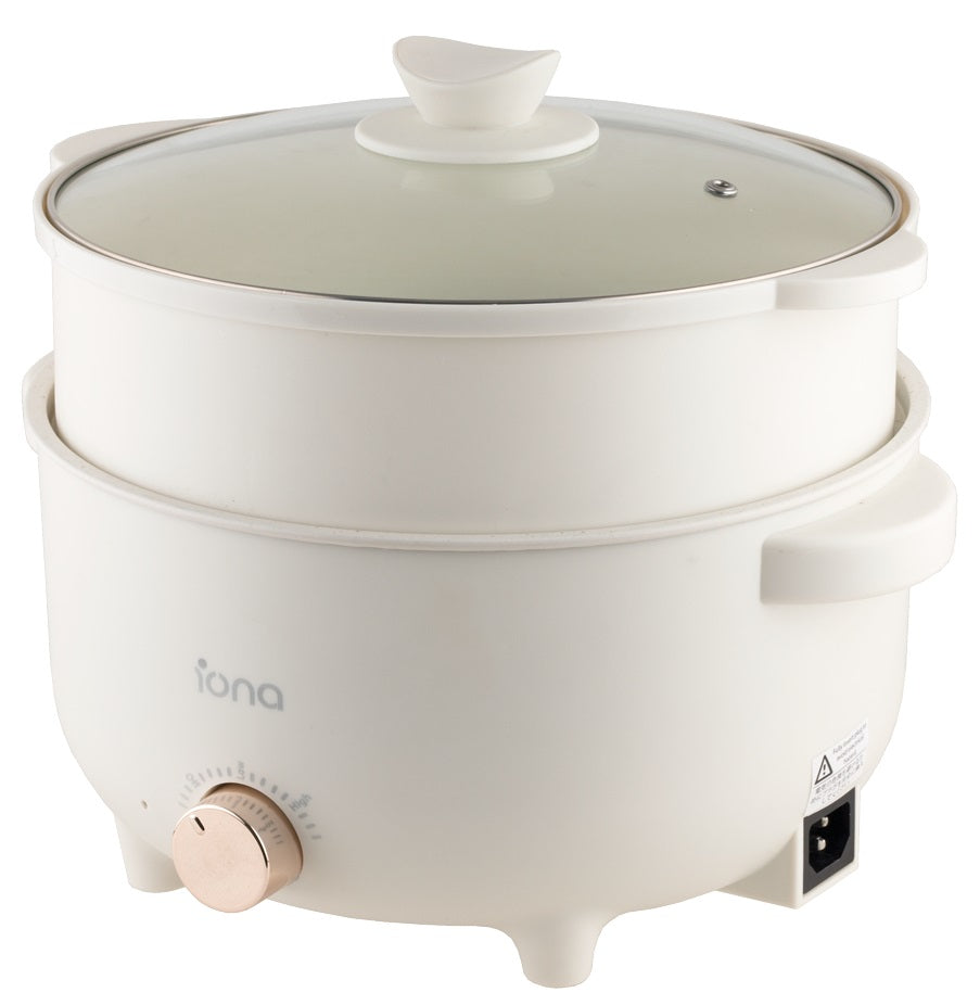 Iona GLMC1832 Multi Cooker With Steamer 3L