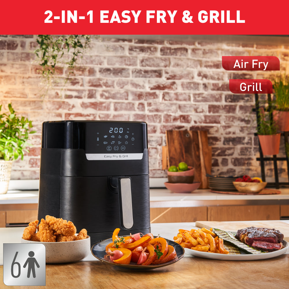 Tefal EY5058 Easy Fry & Grill 2-in-1 Precision Air Fryer