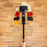 Tefal GF5736 X-Clean 7 Wet & Dry Handstick – 2-in-1 Vacuum & Wash, 180 Lay-Flat, Self-Clean + Hot Air Dry, Powerful 250W