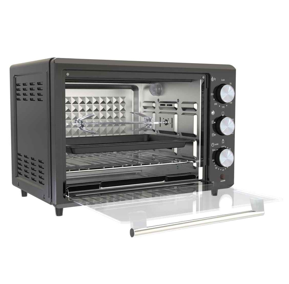 Cornell CEO-S30BK Countertop Electric Oven Rotisserie 30L