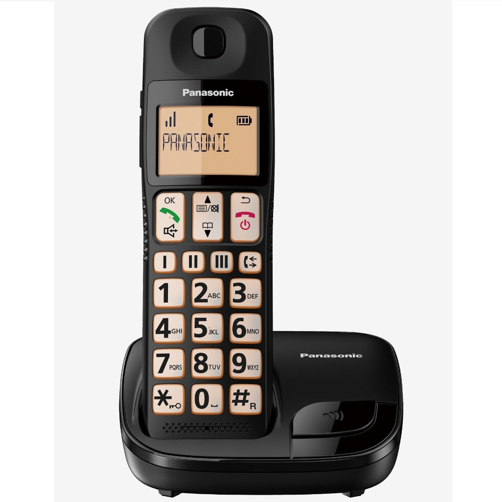 Panasonic KX-TGE110CXB Digital Cordless Phone