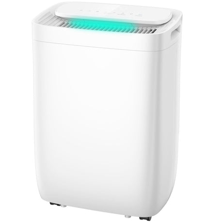 Midea MDDQ1-12DEN7 2 in 1 Dehumidifier + Air Purifier with H13 Hepa Filter and Double bulb UVC Removes up to 99.9% virus, 12L