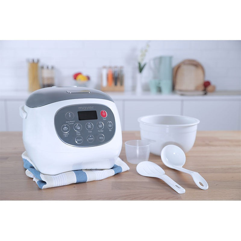 Mayer MMRC20 Rice Cooker with Ceramic Pot 0.8L