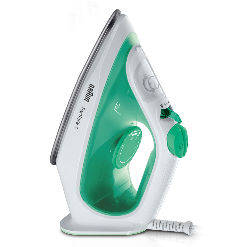 Braun SI1040GR TexStyle 1 Steam Iron Green