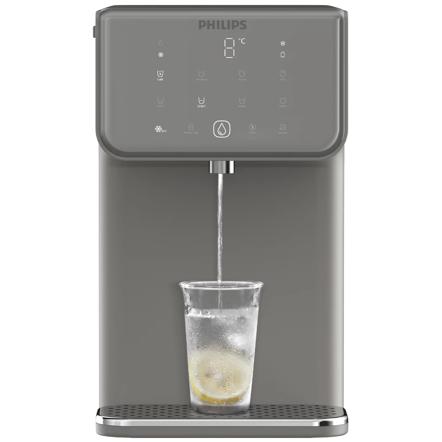 Philips ADD5981GR/90 Micro X-Clean filtration compact water station Hot & cold - 2.8L Tap Water Tank