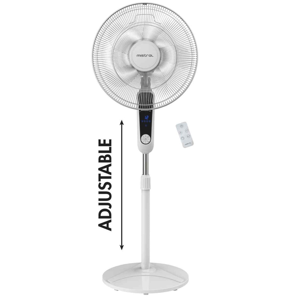 Mistral MSF1630DR DC Stand Fan with Remote 16 Inch