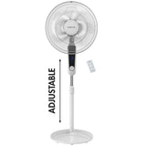 Mistral MSF1630DR DC Stand Fan with Remote 16 Inch