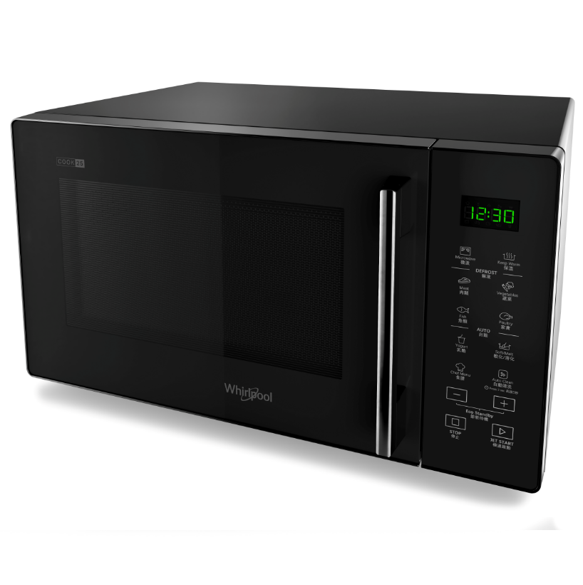 Whirlpool MS2502B Solo Freestanding Microwave Oven 25L