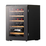 Mayer MMWC20BCS Wine Chiller Triple Glass with Anti-UV 20 Bottles