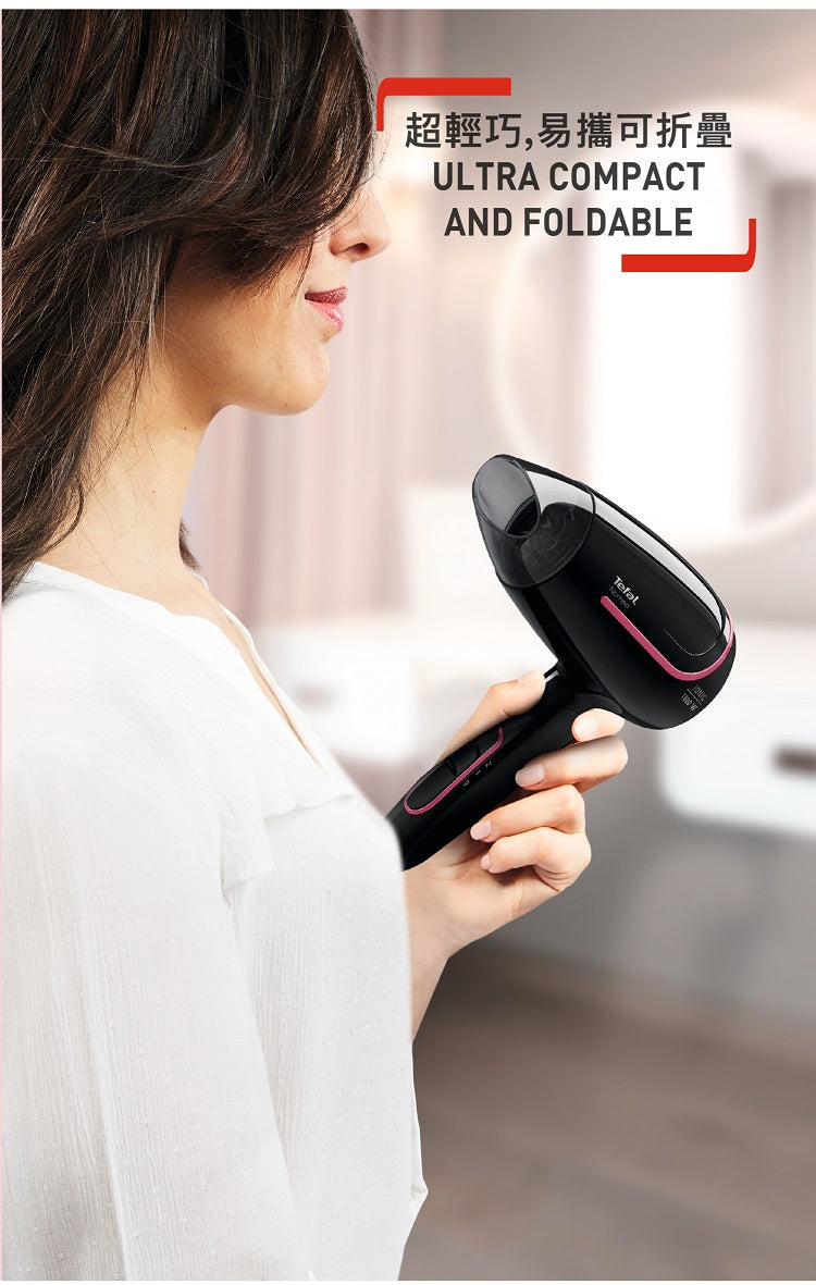 Tefal HV3313 Hair Dryer Nomad 2 Iconic