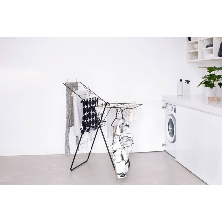 Brabantia BBT 403347 Hangon Drying Rack 15 metres - Matt Black