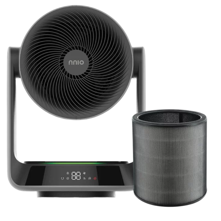 NNIO Twister BLDC Purifying Air Circulator with Remote 7 Inch