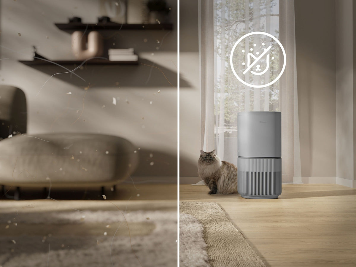 Electrolux EP53-45UGB PetCare Air Purifier 5-Step HEPA Filtration 56m2