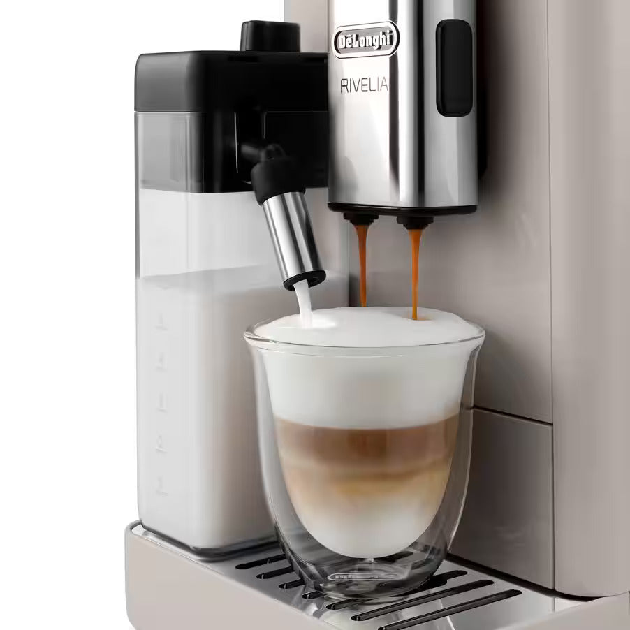 Delonghi EXAM440.55.BG Rivelia Sand Beige Automatic Coffee Maker 1450W