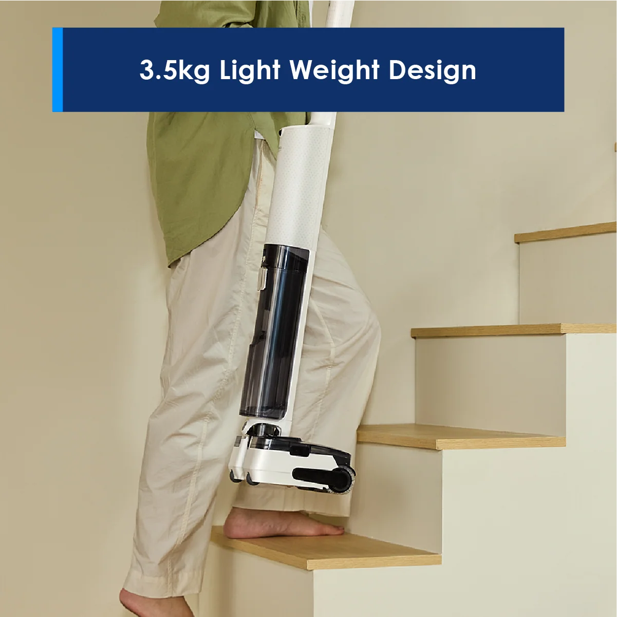 FREE 2 x Cleaning Solution - Tineco Floor One i7 Fold Wet & Dry Vacuum Cleaner