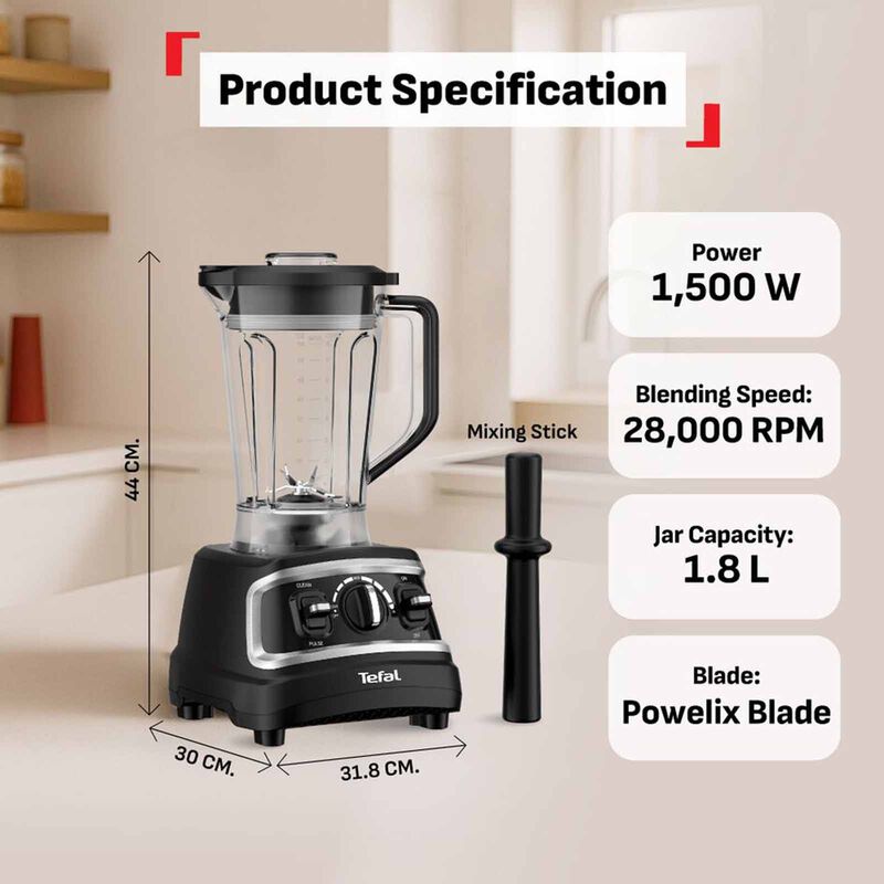 Tefal BL705D Duraforce Pro Mix Blender 1.8L