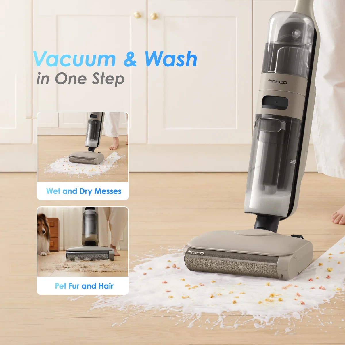 FREE 2 x Cleaning Solution - Tineco iFloor Y2 Cordless Floor Washer