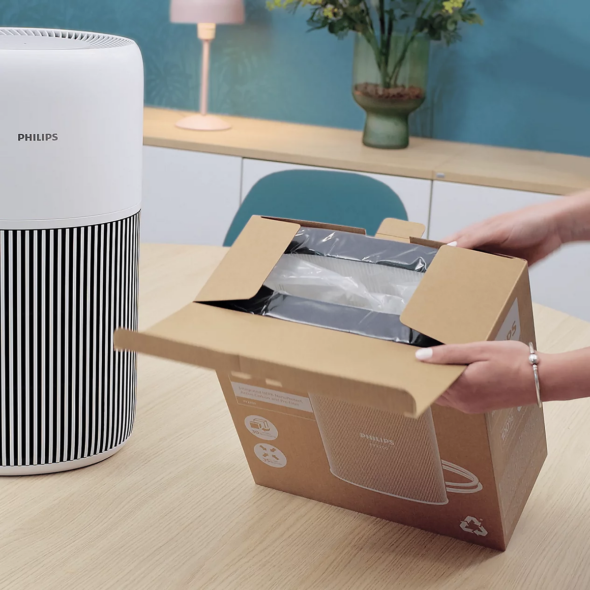 Philips FY2200/30 PureProtect Quiet 2200 Series HEPA NanoProtect Filter - For Philips air purifier(s): AC2210, AC2220, AC2221