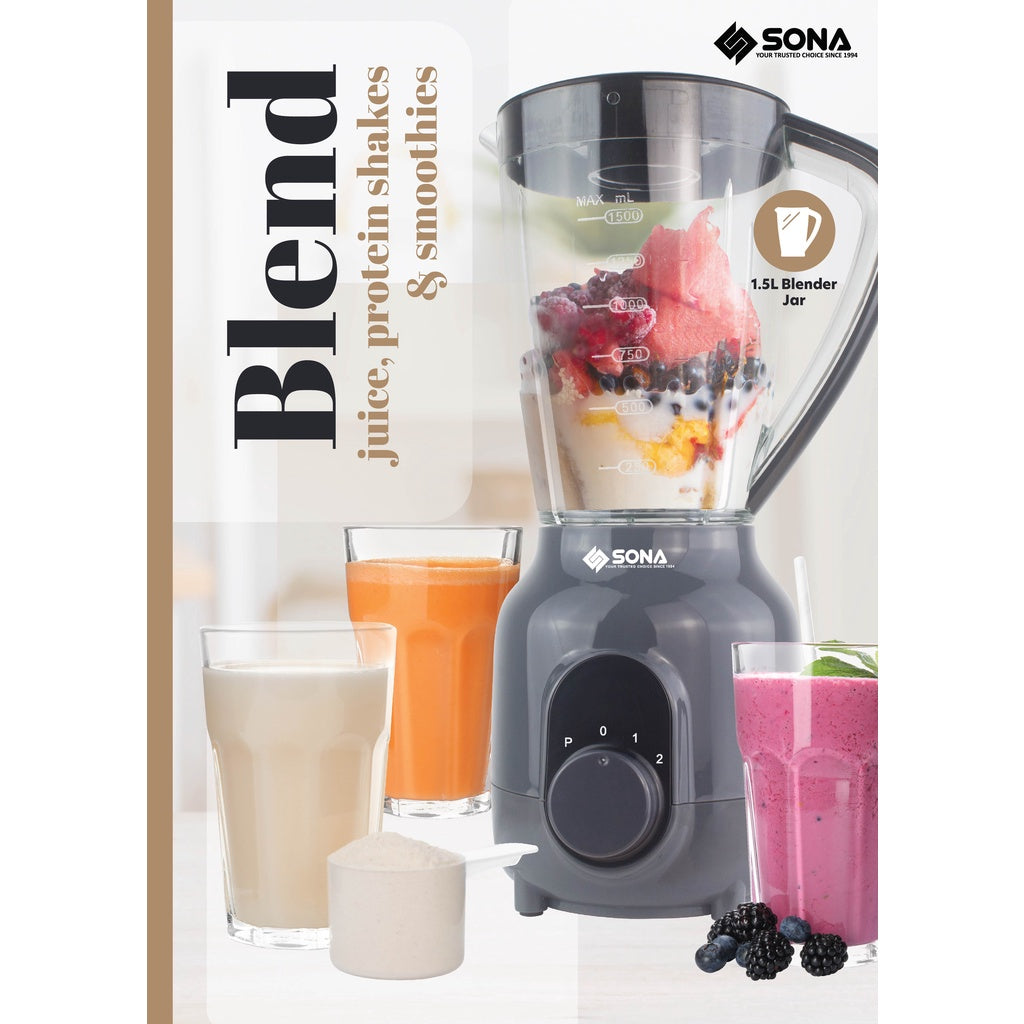 Sona SB 3022 2-In-1 Blender 1.5L