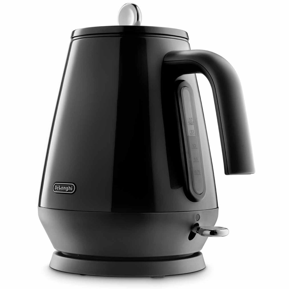 Delonghi KBY2001.BK Eclettica Bold Black Kettle 1.7L