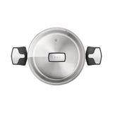 Tefal E30170 Emotion Stainless Steel Shallow Pan with Lid 24cm