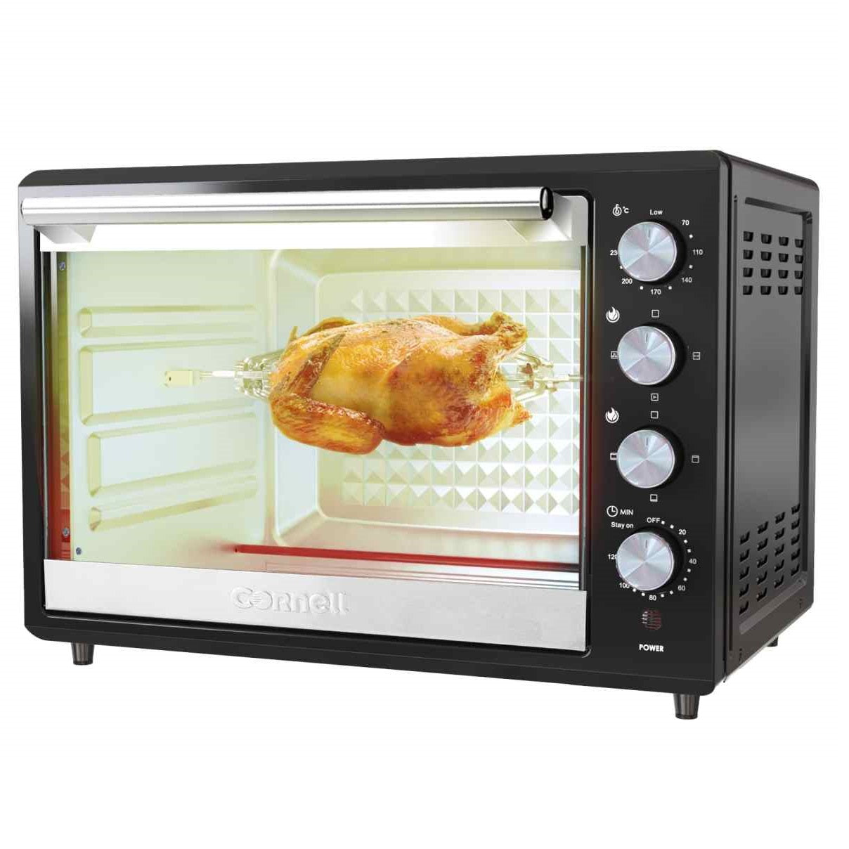 Cornell CEO-S401BK Countertop Electric Oven Rotisserie 40L