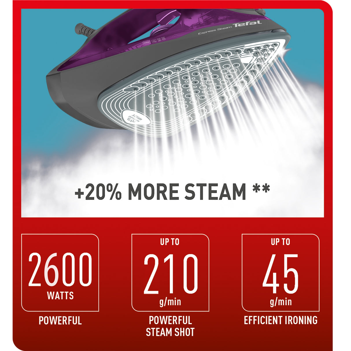 Tefal FV2843 Steam Iron Express Steam 2600W