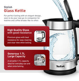 Tefal KI7008 Glass Kettle 1.7L