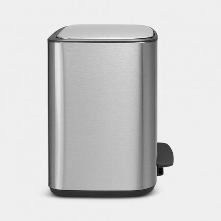 Brabantia BBT 121487 Bo Waste Pedal Bin 36L - Matt Steel Fingerprint Proof