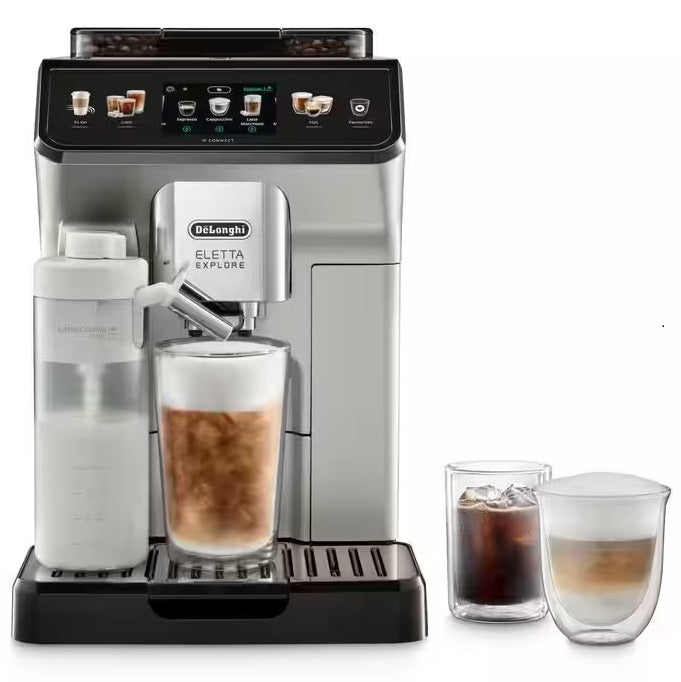 Delonghi ECAM450.65.S Eletta Explore Automatic Coffee Maker 1450W