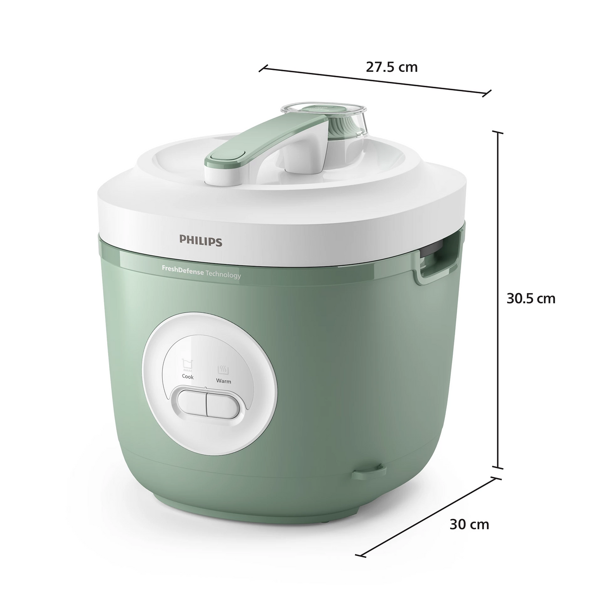 Philips HD3212/32 3000 Series Analog Rice Cooker 1.8L