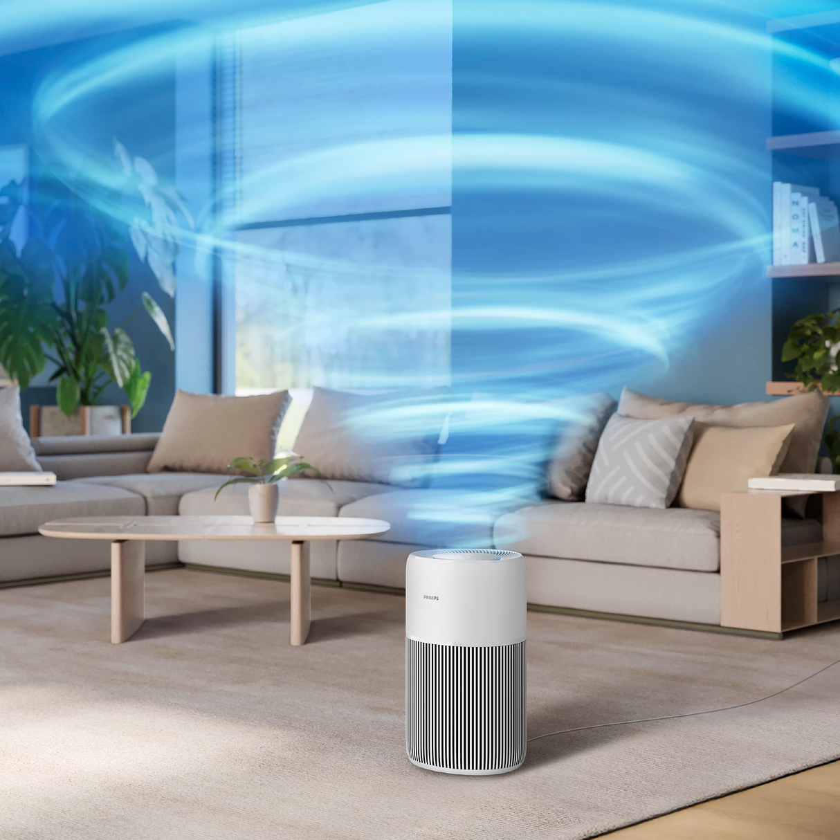 Philips AC2220/10 PureProtect Quiet 2200 Series Smart Air Purifier