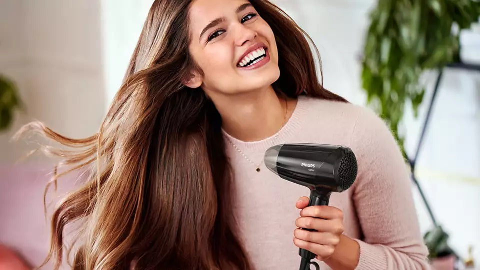 Philips BHC010/13 EssentialCare Compact Hair Dryer 1200W