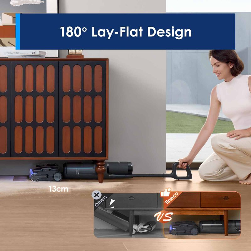 FREE 2 x Cleaning Solution - Tineco Floor One i7 Stretch Steam Smart Wet & Dry Vacuum Cleaner