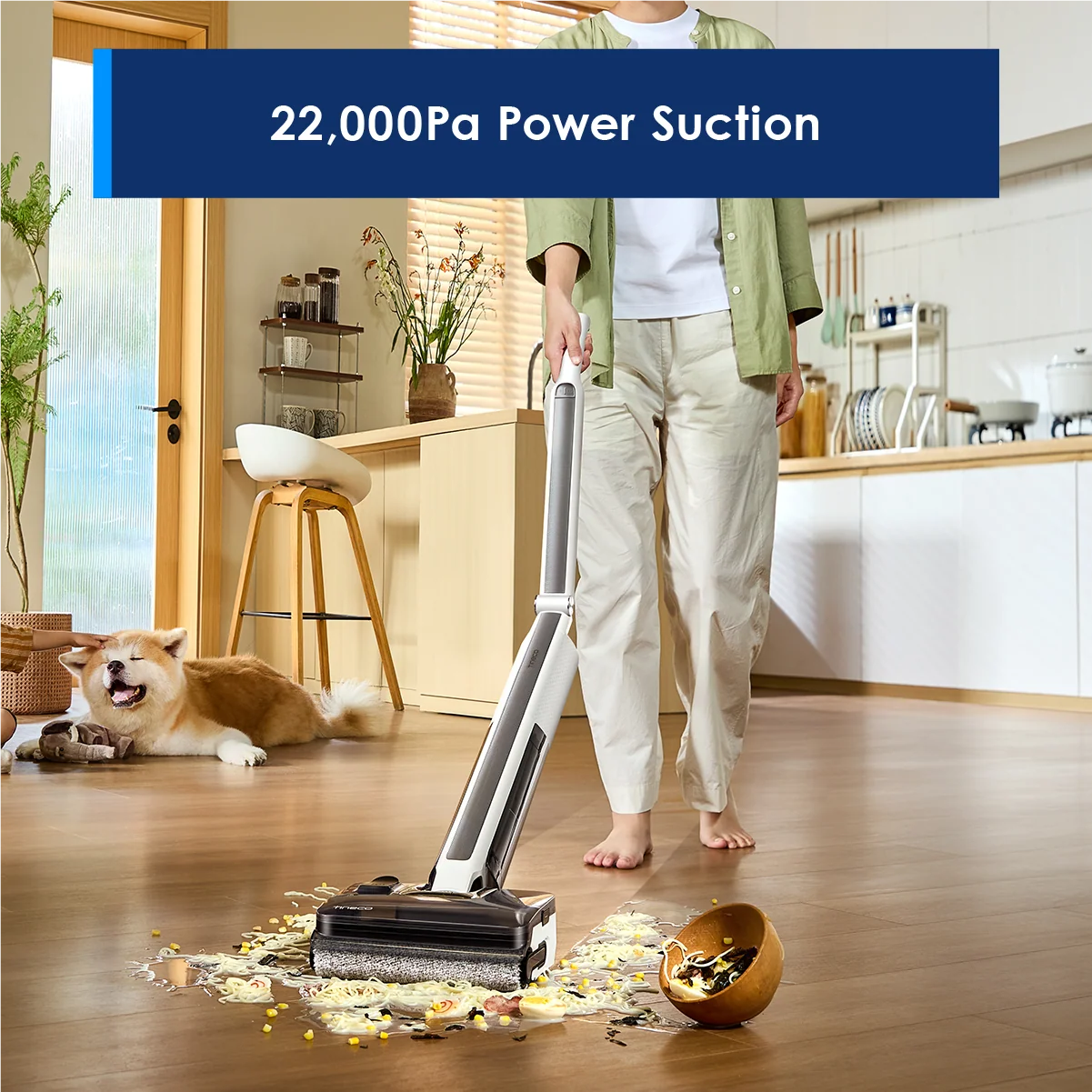 FREE 2 x Cleaning Solution - Tineco Floor One i7 Fold Wet & Dry Vacuum Cleaner
