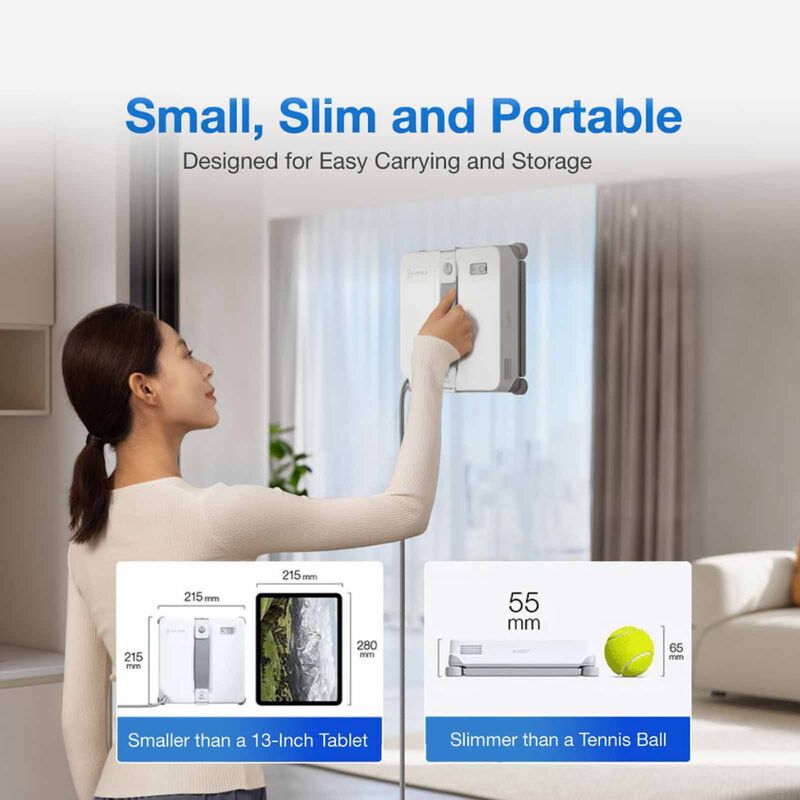 ECOVACS Winbot Mini 2 WG853-15 Window Robot Cleaner