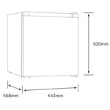 Electrolux EUM0500BD-SG UltimateTaste Mini Bar Fridge 44L