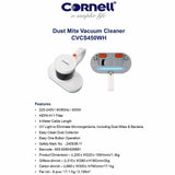 Cornell CVCS450WH Dust Mite Vacuum Cleaner 400W