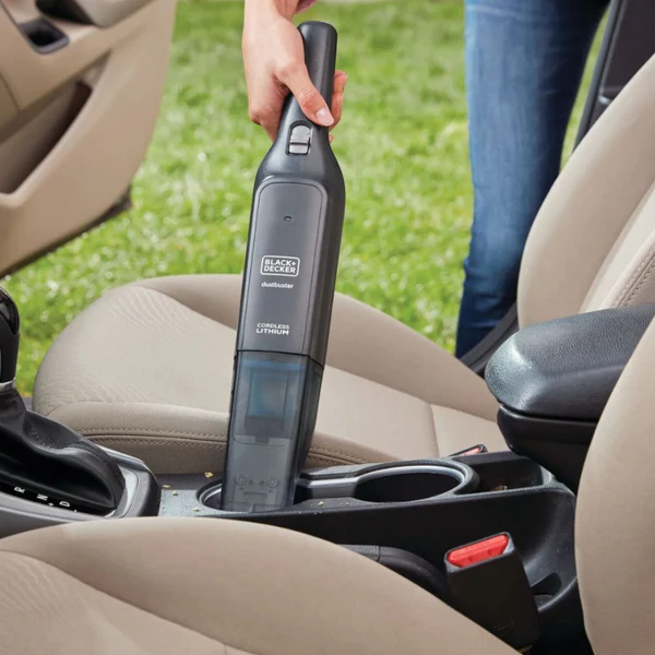 Black & Decker HLVC320B Cordless Slim  Hand Vacuum with Extra Wide Nozzle