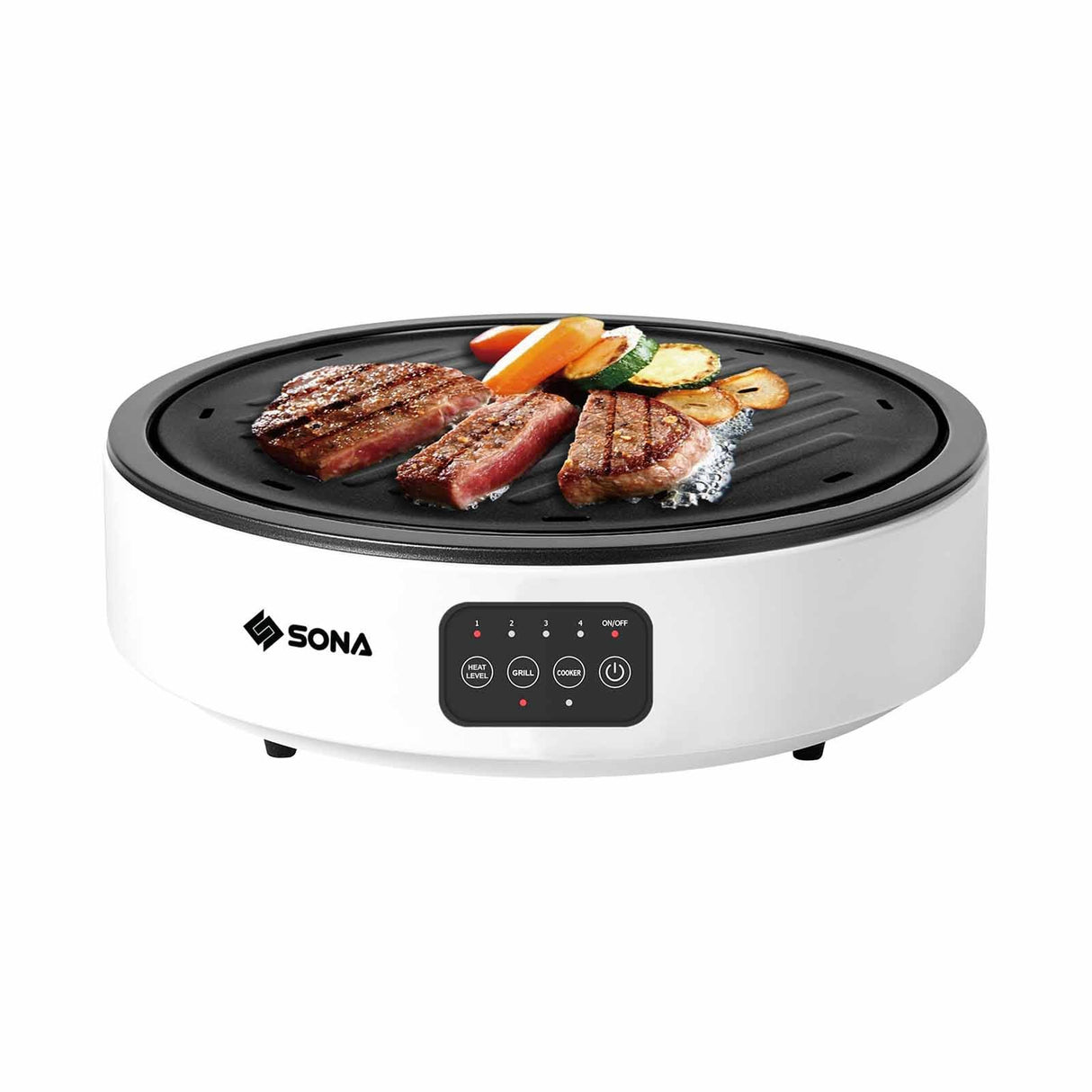 Sona SIC 3318 | SIC3318 2-in-1 Infrared Ceramic Cooker Grill