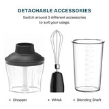 KITH HB-BSC-BK | HB-PRO-BK Hand Blender 600W - 2 Options Available