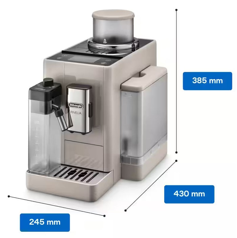 Delonghi EXAM440.55.BG Rivelia Sand Beige Automatic Coffee Maker 1450W