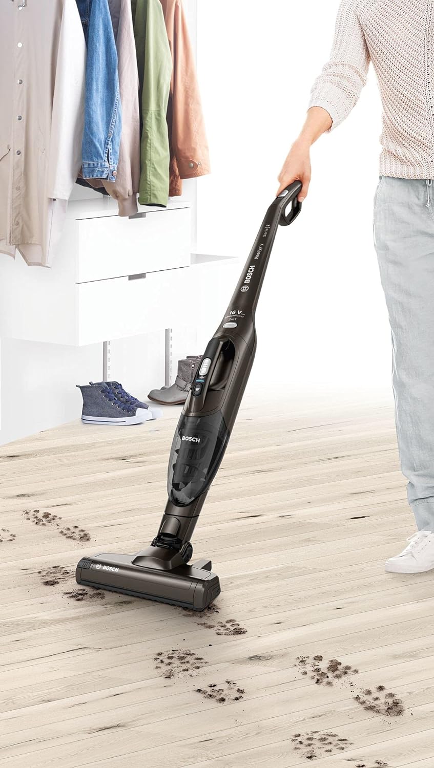 Bosch BCHF2MX16 Cordless 2in1 Handstick and Handheld Vacuum Cleaner