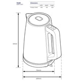 Electrolux E5EK1-50ST UltimateTaste 500 Kettle 1.7L