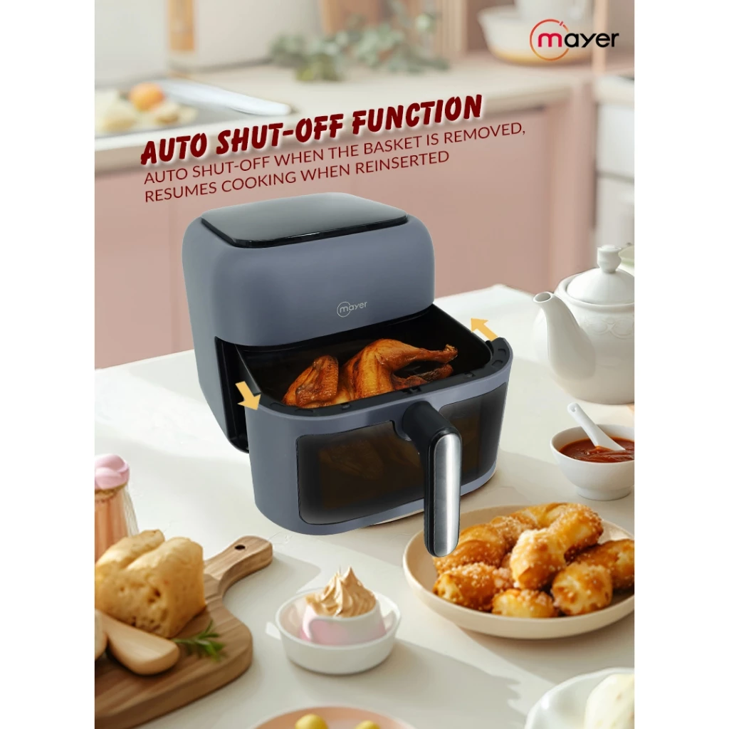 Mayer MMAF650D Ceramic Digital Air Fryer 6.5L