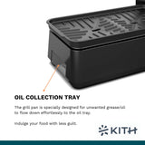 KITH SBG-TR-B1 Smokeless Mini Duo Grill (Touch Control) - Duo-Heatwave Technology | Patented